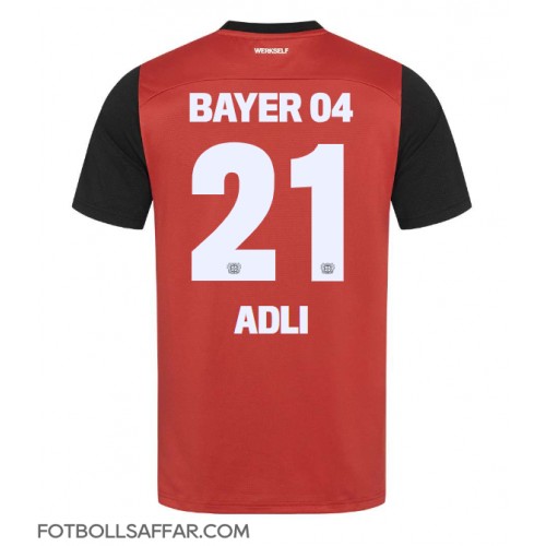 Bayer Leverkusen Amine Adli #21 Hemmatröja 2024-25 Kortärmad